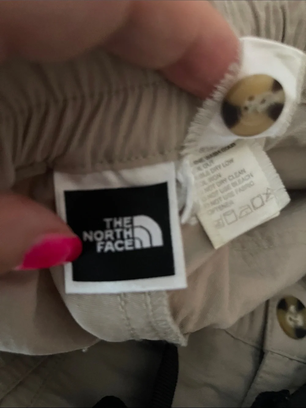 The North Face Convertible Pants Beige Utility Hiking Outdoor